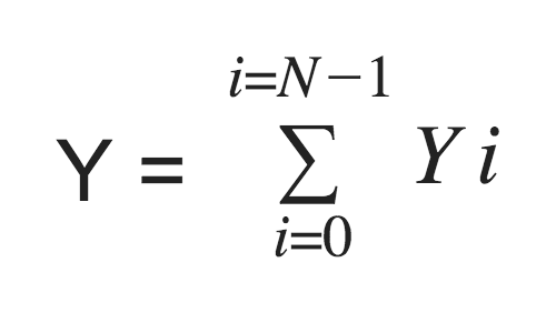 Formula of a vector along the Y-axis in a visibility index
