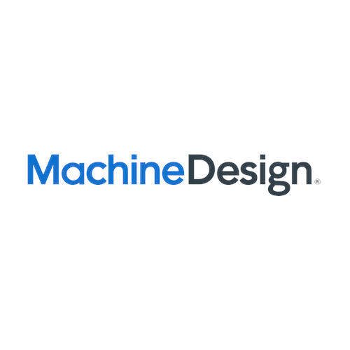 MachineDesign logo - news source in the manufacturing industry