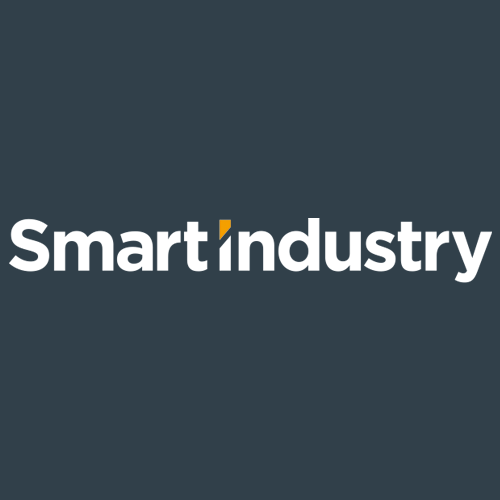 SmartIndustry logo - conference, expo, and print publication relating to digital industries