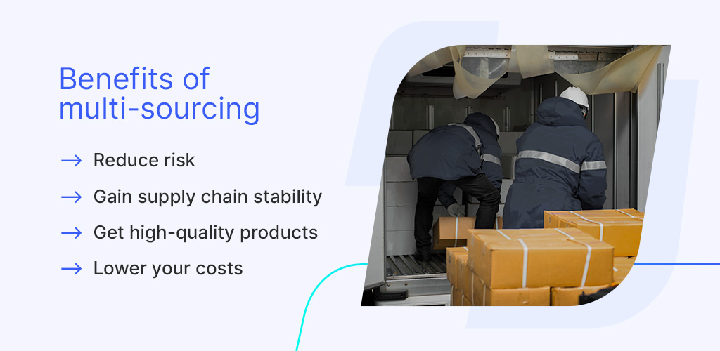 benefits of multi-sourcing